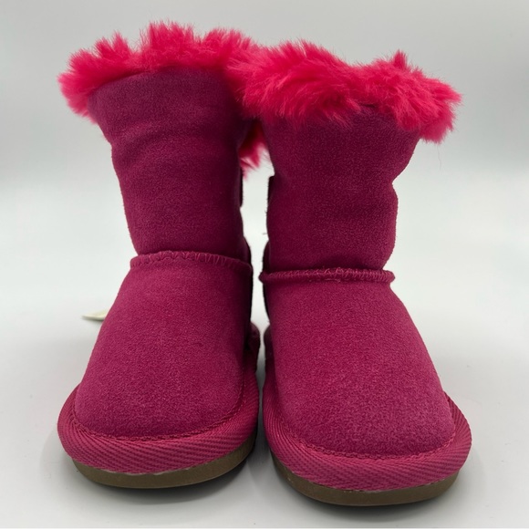NEXT Kid's Babies Warm Winter Boots Pink UK size 3, US 4 - Picture 2 of 14